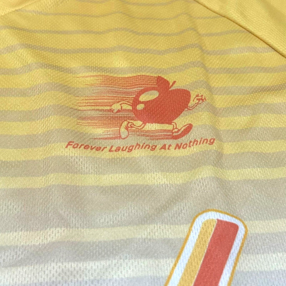 Flan Labs Caramel Sunset Soccer Jersey Mens XL Multicolor Ombre Street Sporty - Picture 9 of 12